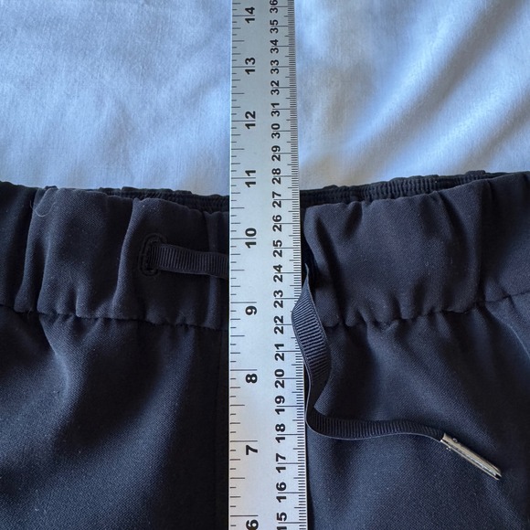 Lululemon On The Fly Pant Woven Black Women's 6 Drawstring Athletic Activewear - Picture 8 of 11